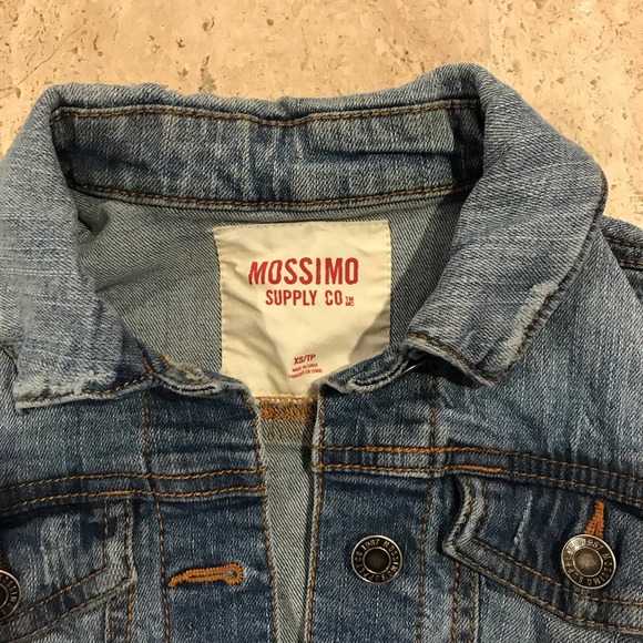 Mossimo Blue Denim Jean Vest Size XS - Picture 2 of 4